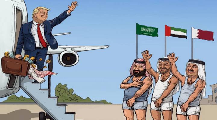 Арабские режимы дали Трампу 4 трлн. долларов. Что это за сумма и куда она пойдет?